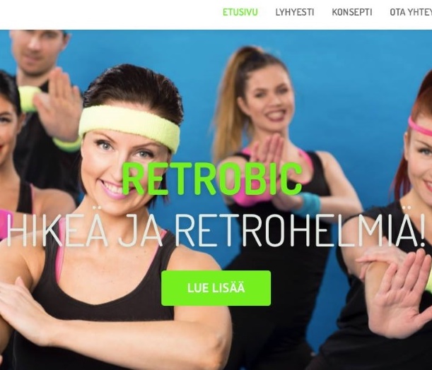 Retrobic lanseerasi verkkosivunsa – Mediapaulit toteutti